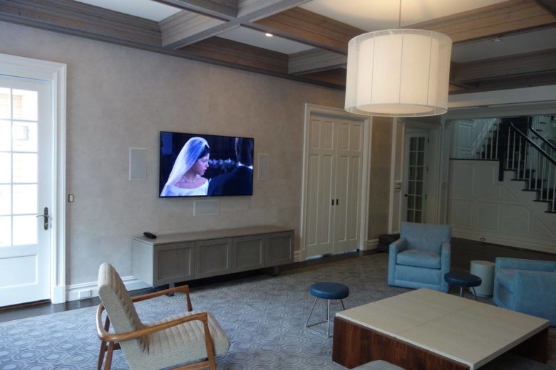TV in a Smart Homes in Franklin Lakes