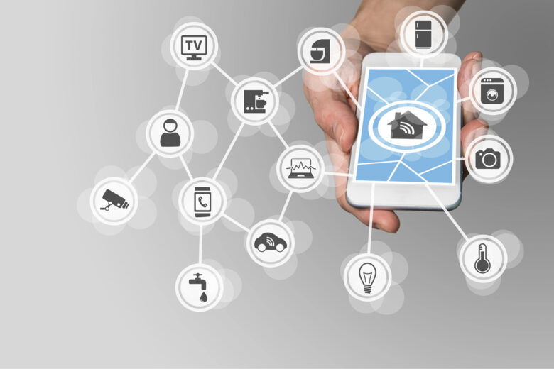 smart phone used for Whole Home Automation and Smart Home Lighting in Paramus, NJ