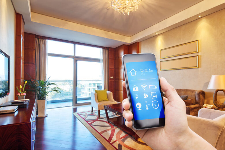 phone used for Home Automation, Automated Shades, and Lighting Controls in Roseland, NJ