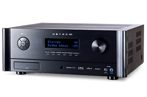 Anthem AV receiver with Dolby Atmos and 4K support
